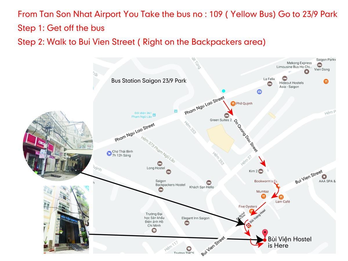 ho chi minh bus 109 maršruta karte