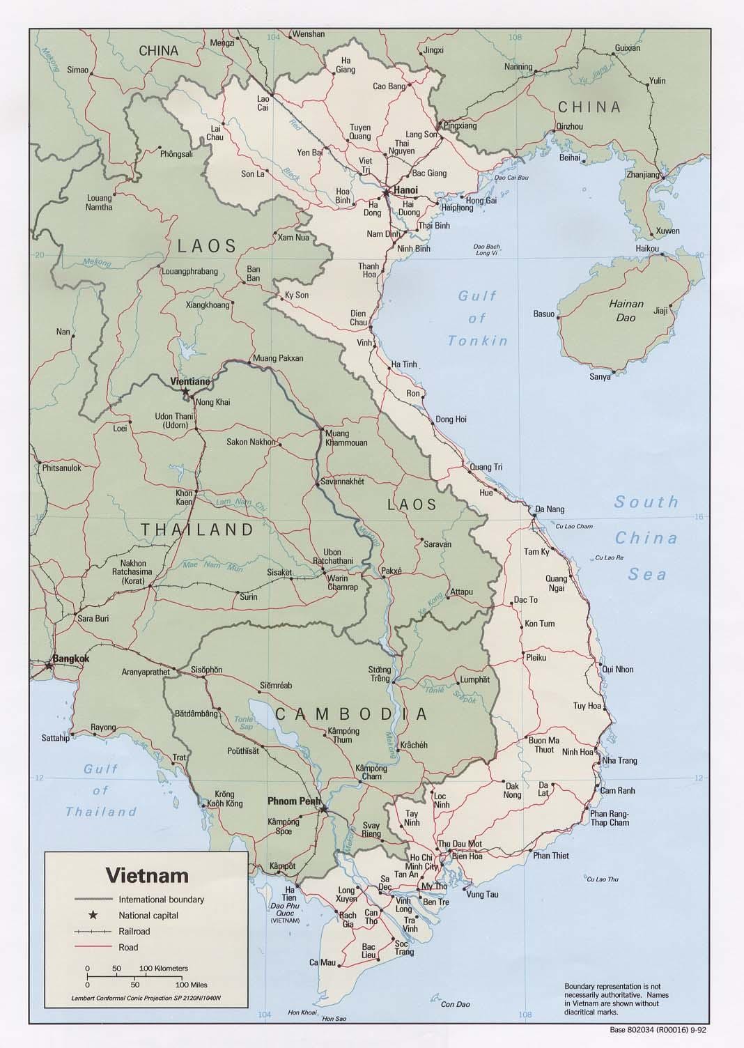 Karte, ho chi minh ostas